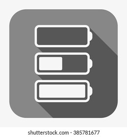 li-ion battery. icon. vector design