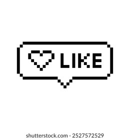 like 8 bit icon heart Pixel art 8-bit for game