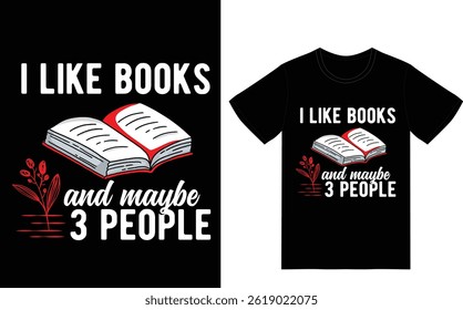 i like books and maybe 3 people art