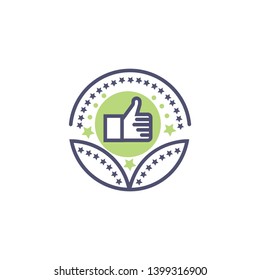 like, business, award icon- vector sign