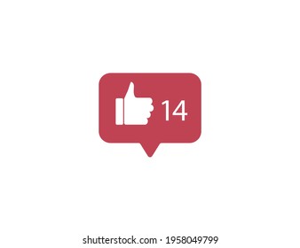 Como el icono de la mano del botón en el fondo blanco. Ilustración vectorial.
