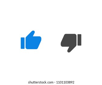 Like. Like button icon on white background.