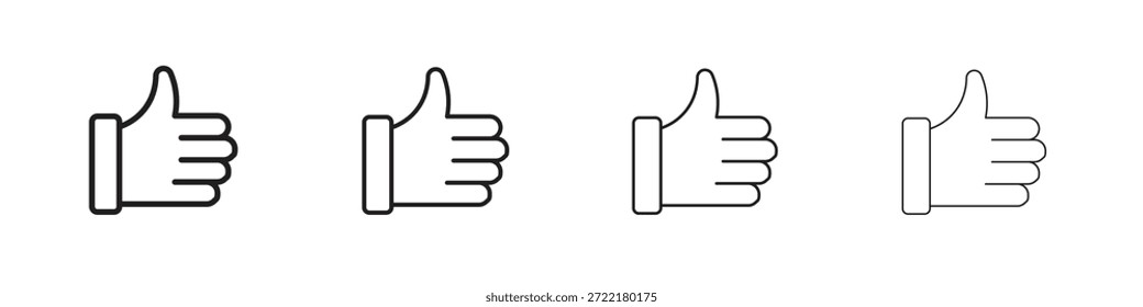 Al igual que el icono de Botón esboza la tendencia de las versiones simples modernas