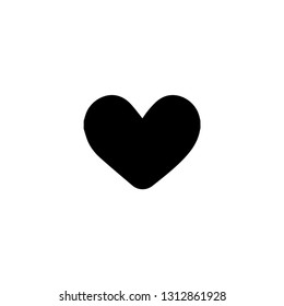 Like button icon. Social media heart sign