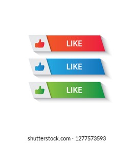like button icon / thumb button for websites / applications