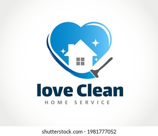 like cleaning home house logo icon symbol design illustration