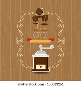 I like coffe card