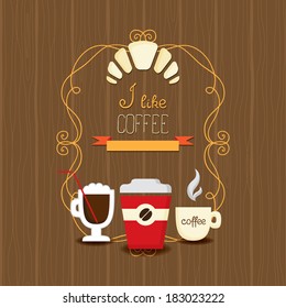 I like coffee card