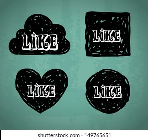 like comic icons over blue background vector illustration 