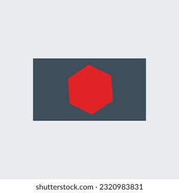 Like, comment, follower icon. Blue flat vector illustration with heart on white background.