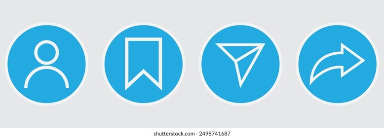 Like, comment heart and share icon set. Social network signs. line icons set, editable stroke isolated on white, linear vector outline illustration, symbol logo design style