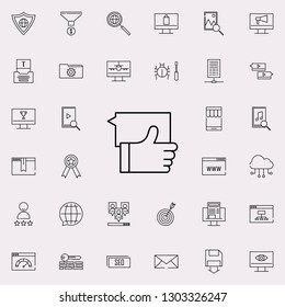 like comment icon. seo and online marketing icons universal set for web and mobile