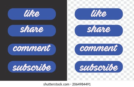 Like Comment Share Subscribe Banner Print Design