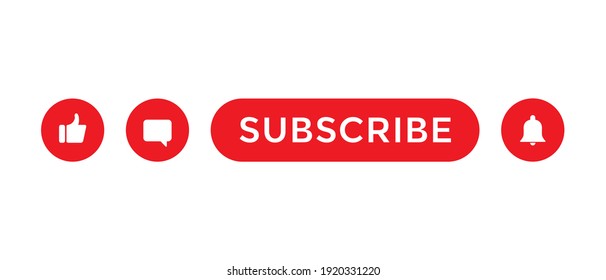 Like, Comment, and Subscribe Button for Channel Subscription