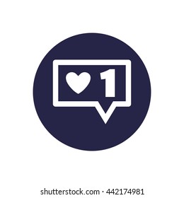 like counter icon