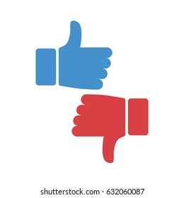 Like and dislike icon