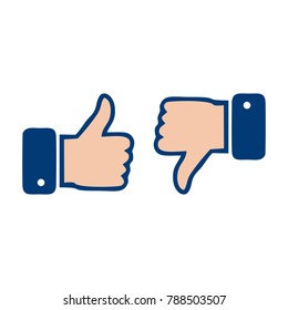 like and dislike icon