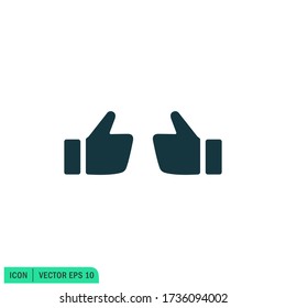 like and dislike icon illustration vector eps 10