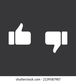 Wie und anders Symbol auf grauem Hintergrund