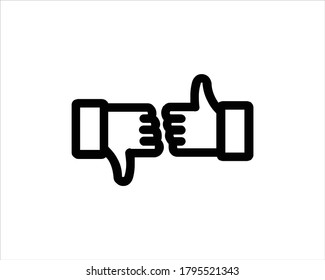 Wie und nicht wie Symbolumrisse und lineare Vektorgrafik. 
