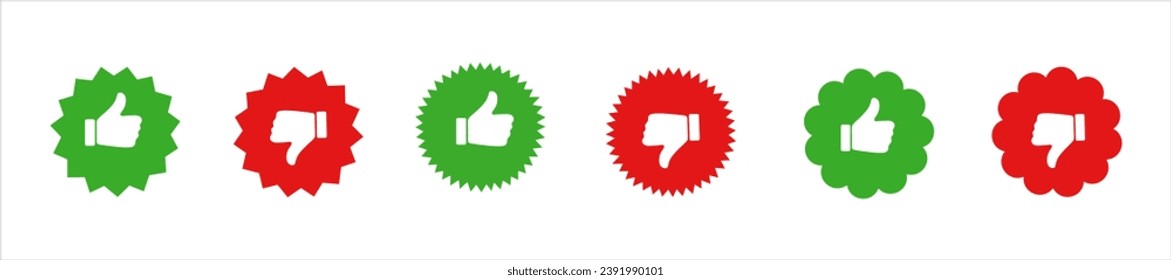 Como conjunto de iconos de disgusto. Icono del vector hacia arriba. Concepto de redes sociales. Paseando sobre un vector de fondo azul