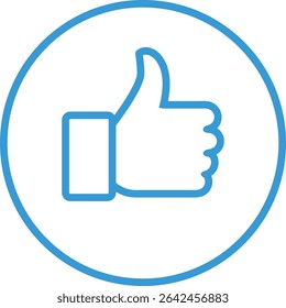 Like Dislike icon set Thumb down Thumb up