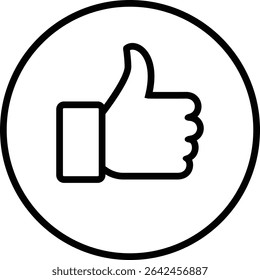 Like Dislike icon set Thumb down Thumb up