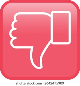 Like Dislike icon set Thumb down Thumb up