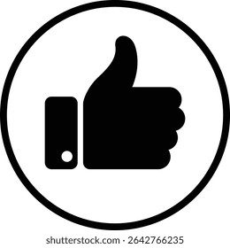Like Dislike icon set Thumb down Thumb up	
