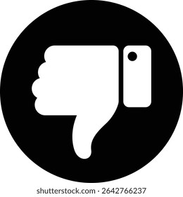 Like Dislike icon set Thumb down Thumb up	
