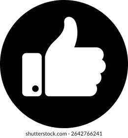 Like Dislike icon set Thumb down Thumb up	
