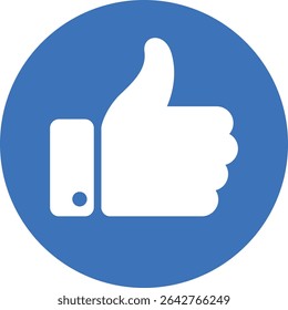 Like Dislike icon set Thumb down Thumb up	
