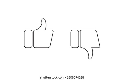 Wie und anders Icon Vector im trendy Outline Stil. Symbol-Illustration nach oben und unten drehen. Bearbeitbarer Stroke