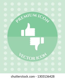 Like Dislike Icon for Web. Application, Software & Graphic Design.