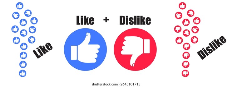 like dislike icon.like dislike icon