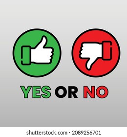 like and dislke icon vector. EPS10.