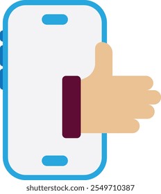 Ilustración plana de Vector de icono de Comentarios favorito