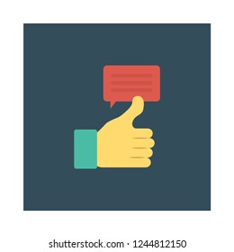 like  feedback   bubble 