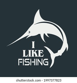 I like fishing tee shirt design for fisher lover man and women