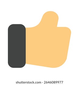 like flat icon editable vektor