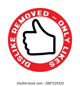 like gesture sign for social media, concept of positive communication without bullying