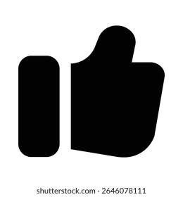 Net als de bewerkbare versie van het glyph-pictogram