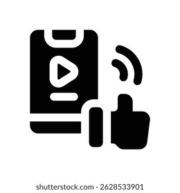 like glyph icon. Strong and solid vector icon for websites, mobile interfaces, presentations, and visual branding. High quality and easy to edit.