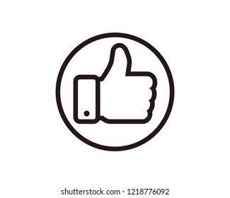 Like hand icon