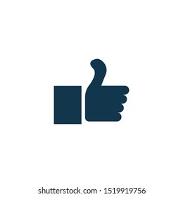 Like hand thumb up icon. vector ilustration