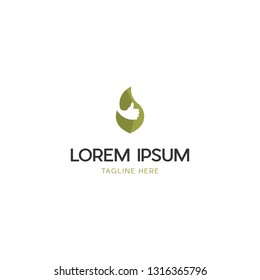 Like Hand Vector Logo Design