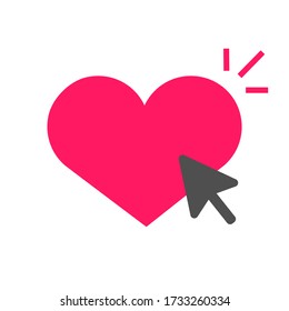 14,209 Click on heart Images, Stock Photos & Vectors | Shutterstock