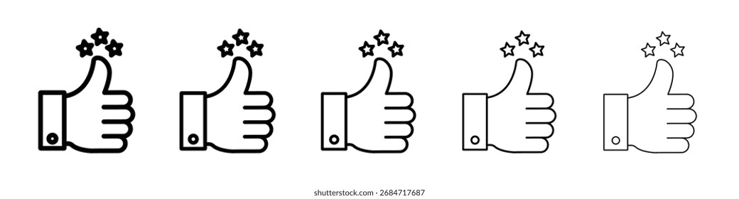 Como el icono de signo de Vector blanco y negro