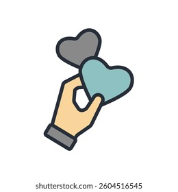 like icon collection .design style with background