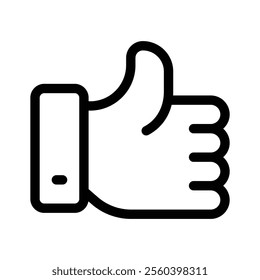 Like icon design in modern style